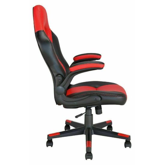 图片 Argos Home Raptor Faux Leather Gaming Chair - Red