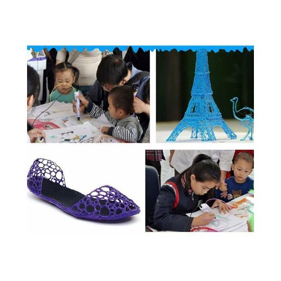 图片 Doodle Art 3D Printing Pen LCD Screen USB PLA Filaments Crafting Set Kids Gifts