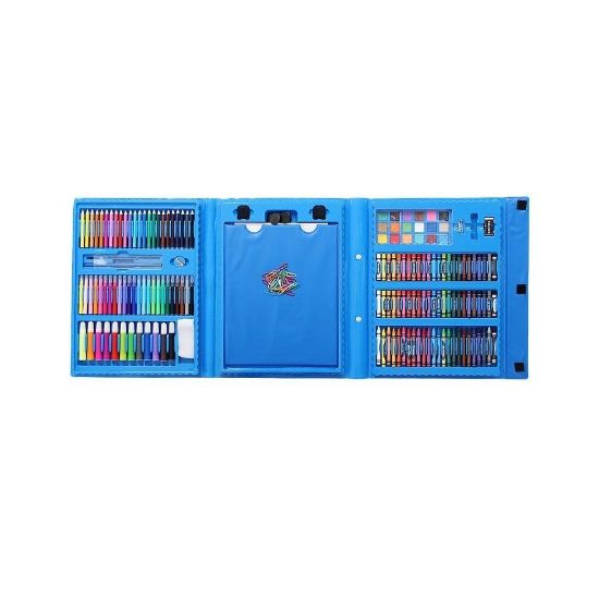 图片 Art Box for kids, 176 pieces - Blue