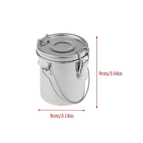 图片 Portable Artist Stainless Steel Brush Clean Bucket Washer for Oil Painting