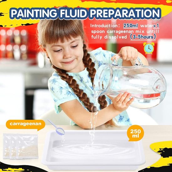 图片 Water Marbling Paint for Kids - Arts and Crafts for Girls & Boys Crafts Kits Ideal Gifts for Kids Age 6+ 8-12