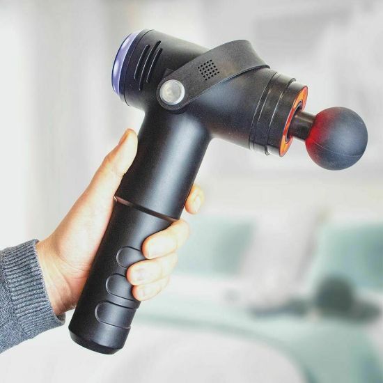 图片 Massage Gun Deep Percussion Massager Muscle Vibration Therapy with 5 Attachments