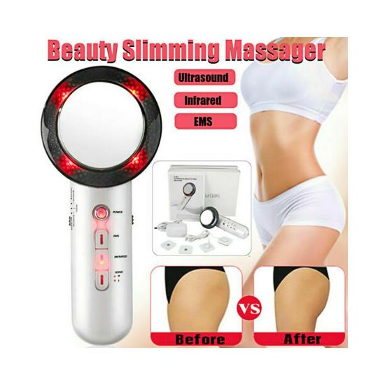 图片 3 in 1 Ultrasonic Slimming Massager Cavitation Body Fat Cellulite Remover Machine