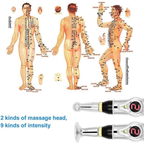 图片 Electronic Acupuncture Pen Electric Meridian Body Massager Pain Relief