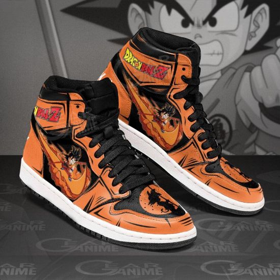 图片 Goku Chico Sneaker Dragon Ball Z Custom Anime Shoe