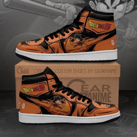 图片 Goku Chico Sneaker Dragon Ball Z Custom Anime Shoe