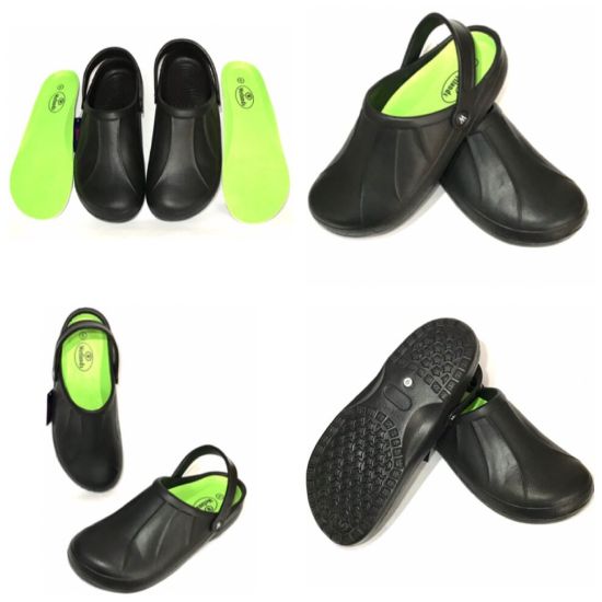 图片 Men Orthopedic Diabetic Clogs Nhs Kitchen Garden Shoes