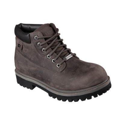 图片 Mens Skechers Waterproof Lace Up Boots Sergeants Verdict