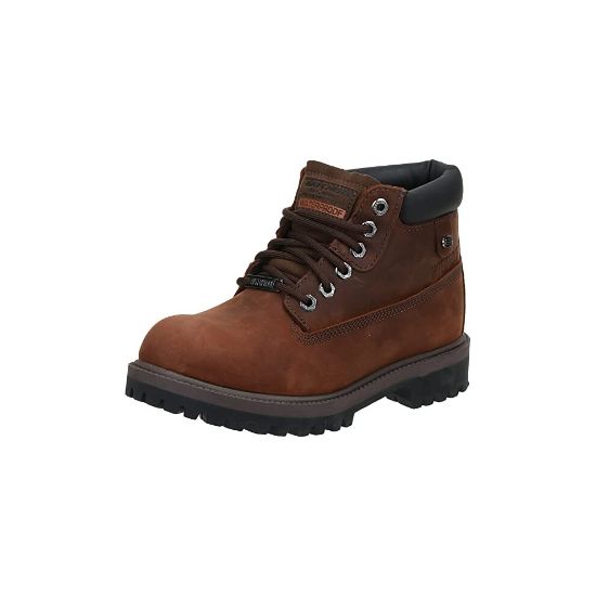 图片 Mens Skechers Waterproof Lace Up Boots Sergeants Verdict