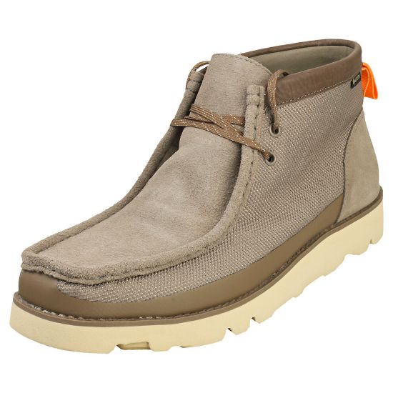 图片 Clarks Originals Wallabee 2.0 Gore-tex Mens Wallabee Boots in Grey - 10 UK