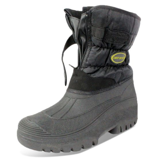 图片 Dirt Boot Men`s All Weather Winter Waterproof Snow Muck Fishing Yard Boots