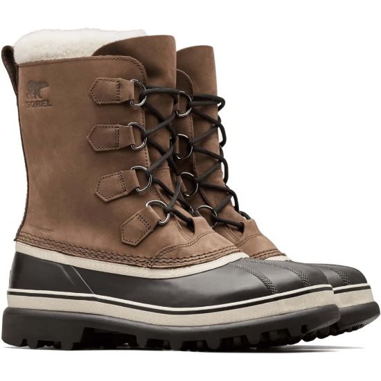 图片 (Bruno, UK 8.5) Sorel Caribou Mens Brown Waterproof Warm Walking Winter Snow Boots