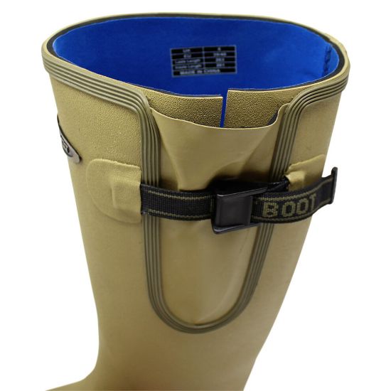 图片 Dirt Boot Unisex Neoprene Lined Gamekeeper Wellington Muck Field Gusset Boots Wellies