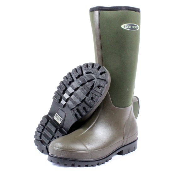 图片 Dirt Boot Unisex Neoprene Wellington Muck Boots Garden Wellies Stable Yard Boot