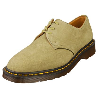 图片 Dr. Martens 1461 Made In England Mens Platform Shoes in Green - Size 12 UK