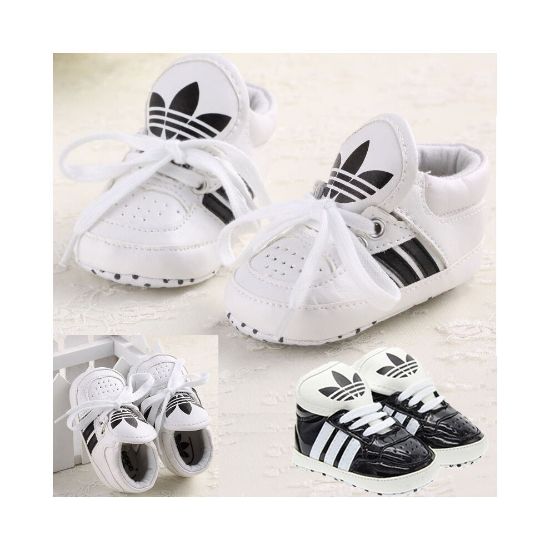 图片 Baby Leather Booties Sneaker Shoes 0-18 Months Girl Boy Laces 11-13cm