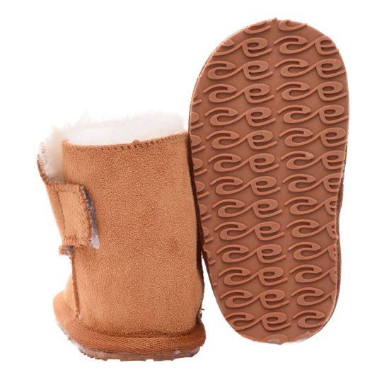 图片 Luxury Sheepskin Baby Boots with Sole