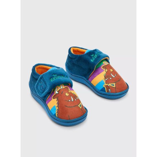 图片 The Gruffalo Blue Character Slippers - 6-7 Infant