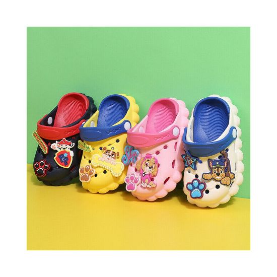 图片 Infant Kids Girls Boys Beach Garden Clog Mules Pool Sandals Flip-Flop Shoes Size