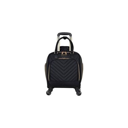 图片 Kenneth Cole Reaction Womens Chelsea Luggage Chevron Softside 8-Wheel Spinner Expandable Suitcase Collection,